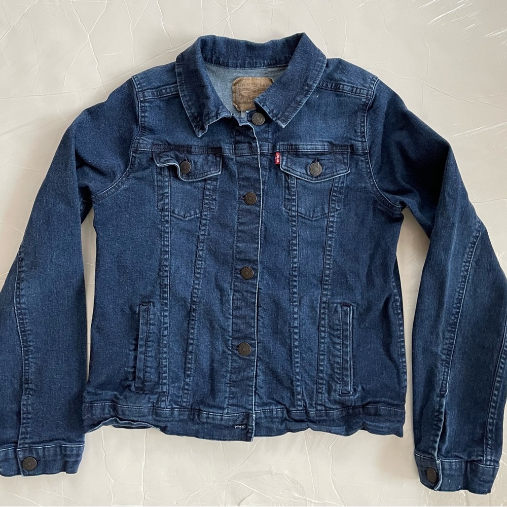 Girl Levis Denim Jacket Youth XL